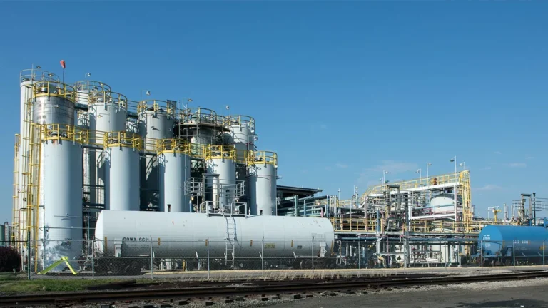 Planta química, aplicación típica del acero inoxidable dúplex