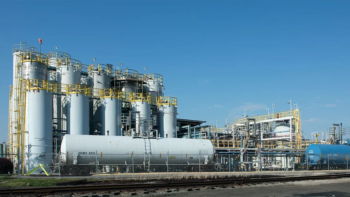 Planta química, aplicación típica del acero inoxidable dúplex