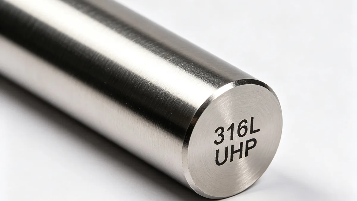 Barra de acero inoxidable austenítico 316L UHP