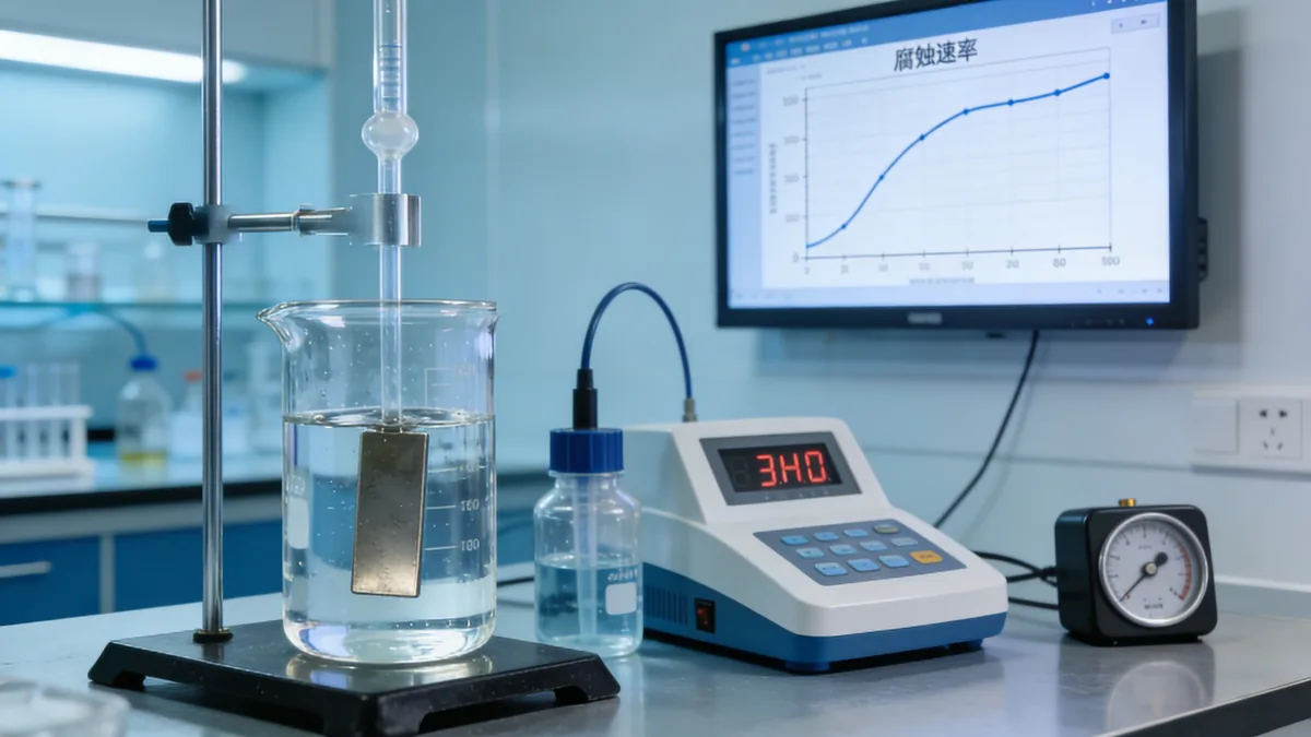 Laboratorio de metalografía para el análisis de corrosión