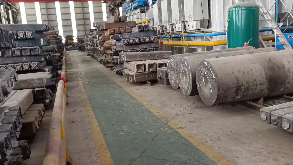 Lingote de acero obtenido por electroslag