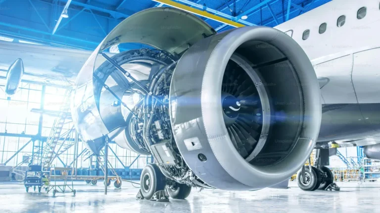 Componente aeronáutico de acero maraging sometido a fatiga