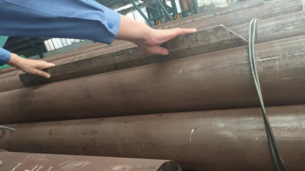 Tubo de acero 4140 P110 para servicio marino